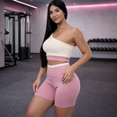 Conjunto Fitness Zero Transparência