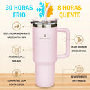 Copo Térmico 1200ml com Canudo